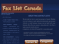 faxlistscanada.com