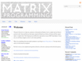 matrixprogramming.com