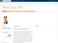 ninasaysso.com