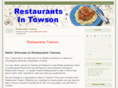 restaurantstowson.com