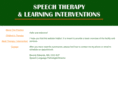 speech-learning.com