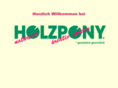 holzpony.biz