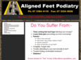 alignedfeetpodiatry.com