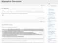 alternativerecursion.info