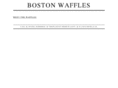 bostonwaffles.net