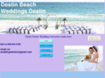 destinbeachweddingsdestin.com