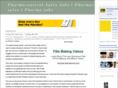 pharmaceuticalsalesjobs.org