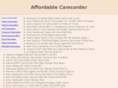 affordablecamcorder.com