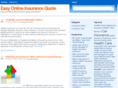 easyonlineinsurancequote.com