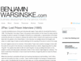 benjaminwarsinske.com