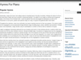 hymnsforpiano.com