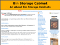 binstoragecabinet.com