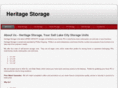 heritagestorageunits.com