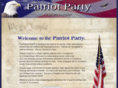 patriotparty.info