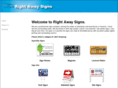 rightawaysigns.com