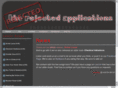 rejectedapplications.com