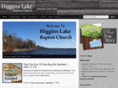 higginslakebaptistchurch.com