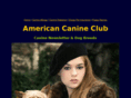 americancanineclub.com