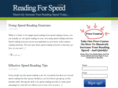 readingforspeed.com