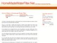 homemadewaterfilter.net