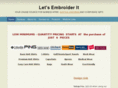 letsembroiderit.com