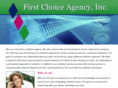 1stchoiceagency.com