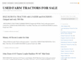 usedfarmtractorsforsale.net