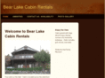 bearlakecabinrentals.net