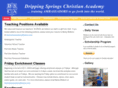 drippingspringschristianacademy.com