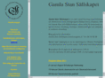 gamlastansallskapet.se
