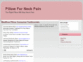 pillowforneckpain.com