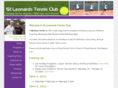 stleonardstennisclub.com