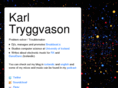 karltryggvason.com