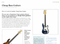 cheapbassguitars.org
