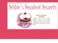 debbiesdecadentdesserts.com