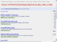 healthprofessionalmedicalbilling.com
