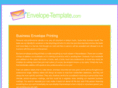 envelope-template.com