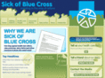 sickofbluecross.com