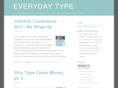 everydaytype.com