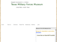 texasmilitaryforcesmuseum.com