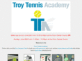 troytennisacademy.com