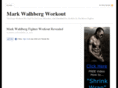 markwahlbergworkout.net