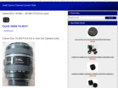usedcameralensesforsale.net