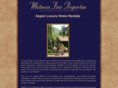 aspenluxuryhomerentals.com
