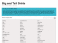 bigtallshirts.info
