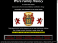 warefamilyhistory.com
