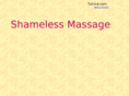 shamelessmassage.com