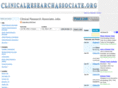 clinicalresearchassociate.org