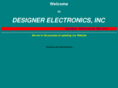 designerelectronics.com