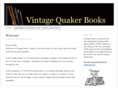 vintagequakerbooks.com